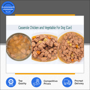 อาหารสัตว์เลี้ยงกระป๋องผักและไก่คุณภาพดีสำหรับสุนัขผู้ผลิตและผู้ส่งออกจากประเทศไทย - Product Image 5