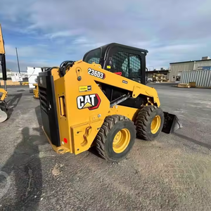 2024 Calidad superior para CAT Skid Steer Loader Huade Entrega rápida Heavy-Duty Compact Construction Machinery Loader Premium - Product Image 5