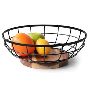 Panier à fruits en fer à mailles ouvertes pour des maisons saines, gardant les fruits en vue et encourageant les collations fraîches tout au long de la journée - Product Image 6