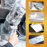 Ruban adhésif en aluminium multi-usages de qualité supérieure ANTI pour la réparation et l'isolation des conduits HVAC