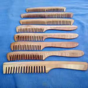 Peine de madera para niños Cuidado del cabello suave - Product Image 2