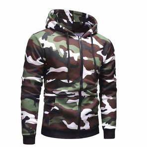 Sudadera con capucha de estilo de camuflaje de temporada de invierno para hombre, jersey de sublimación personalizado, sudaderas con capucha y sudaderas de camuflaje de Color sólido - Product Image 4