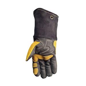 Gants de soudage en cuir de vachette pleine main CAPTAIN INDUSTRY, fabrication de qualité supérieure, robustes, confortables, protecteurs et respirants - Product Image 3