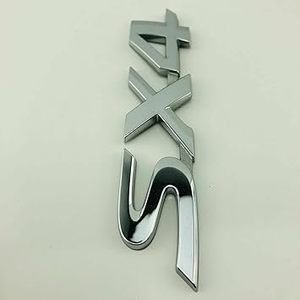 TAURISH for Suzuki 2006-2013 SX4 Emblem Letters Logo Badge <b>Decal</b> Trunk Rear Chrome - Product Image 5