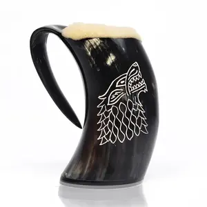 Tazas de cuerno de alta calidad para uso en restaurantes y fiestas de hoteles en casa, disponibles a precio mayorista desde India - Product Image 1