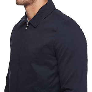 Custom Made Men's Vintage Waterproof Breathable Denim Jacket with Front Logo Cotton Blend Winter Plus Size - Product Image 6