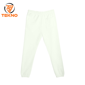2025 100% coton pantalons de survêtement décontractés haute qualité Sport Style survêtement pantalon foncé personnalisé couleur unie motif décoration hommes OEM - Product Image 1