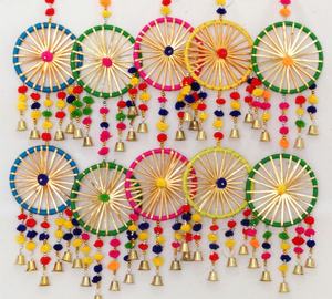 Tenture murale indienne artisanale Articles de décoration Attrape-rêves au design de luxe pour offrir des cadeaux OEM à des prix abordables - Product Image 1