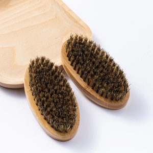 Brosse à barbe en bois MORGANS INDUSTRIES avec poils naturels mélangés et peigne assorti - Idéale pour les voyages et respectueuse de l'environnement - Product Image 3