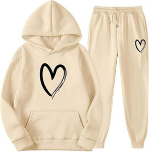 Conjunto Deportivo de Chándal para Mujer, Talla Grande, Personalizado al por Mayor, Delgado, Transpirable, 100% Algodón, para Correr, Entrenamiento, Invierno - Product Image 2