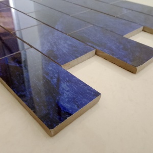 Nuances sans fin Recta Bricks 2x4 Mosaïque Carrelage Fullbody Porcelaine Brillant Mat Pour Piscines Jacuzzi et espaces spa 300x300mm - Product Image 2