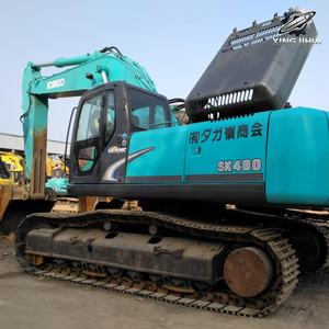 รถขุด Kobelco SK480 มือสอง 48 ตัน บุ้งกี๋ 2.3 ลบ.ม. ของแท้จากญี่ปุ่น รถขุดตีนตะขาบขนาดใหญ่สำหรับงานก่อสร้าง ชั่วโมงการใช้งานต่ำ ได้รับการรับรองมาตรฐาน CE - Product Image 3