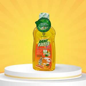 Kids Mouthwash Strawberry Flavor Protect Gums Anti Cavity <b>Freshen</b> <b>Breath</b> Gentle Oral Care Daily Rinse OEM - Product Image 1