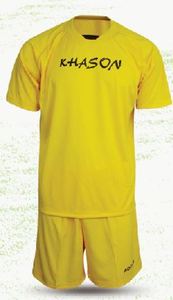 Khason Wholesale 100% Polyester Waterproof Breathable Custom Color Custom Printed V-Neck Half Sleeve Unisex Adult Soccer Shirts - Product Image 2