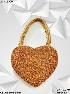Diamante de imitación de cristal Multicolor bordado con cuentas señoras bolso de novia una noche atemporal y accesorio de boda para mujeres elegantes - Product Image 3