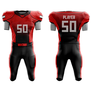 Nom du joueur d'équipe personnalisé Uniforme de football américain pour les jeunes - Product Image 4