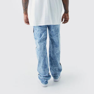 2025 nuevo diseño más Popular Color sólido pantalones casuales para hombres último estilo de moda Casual lavado pantalones y pantalones para hombres - Product Image 2