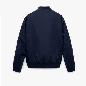 2024 personnalisé de haute qualité hommes Bomber veste nouveau Nylon pas cher léger coupe-vent Bomber veste pour hommes respirant - Product Image 5