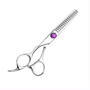 Tijeras de adelgazamiento de peluquero de salón de corte de pelo de mano izquierda profesional de 5,5 ", juego de tijeras de peluquería - Product Image 2