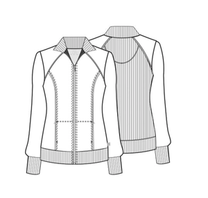 Nuevo diseñador clínica Dental elegante Spandex suave elástico bolsillo con cremallera Unisex Jogger Scrub chaqueta Hospital uniforme ropa - Product Image 5