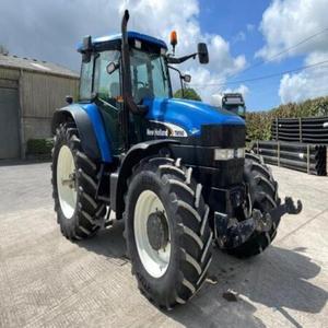 Tracteurs agricoles d'occasion New Holland de qualité supérieure, 4x4, 110 CV, transmission par engrenages avec pompe et roulement, garantie 5 ans et plus, à vendre - Product Image 6