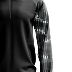Chaqueta Sublimada con Cierre de Cremallera de Cuarto para Hombre, Ligera y de Alto Rendimiento, para Fitness y Uso al Aire Libre - Product Image 5