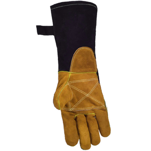 Nouveau 2025 Gants de soudage exigeants à bas prix | Meilleur fabricant Logo personnalisé Gants de soudage de bonne qualité - Product Image 2