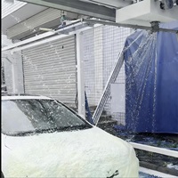 Mesin Cuci Mobil Cerdas Tanpa Sentuh dengan Nozzle Tekanan Tinggi dan Sistem Pembersih Busa Perawatan Lilin Air