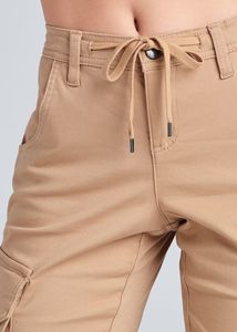 Pantalones Cargo personalizados con bolsillos para mujer, ropa de calle de talla grande, holgados, rectos y anchos, pantalones Cargo para correr, vaqueros para mujer - Product Image 3