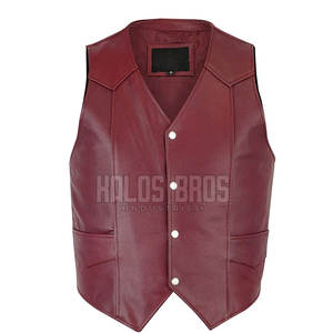 Gran oferta 2025, chaleco y cinturón de cuero informal para hombre, accesorio de invierno transpirable de tendencia superior - Product Image 1