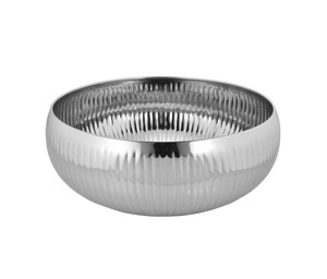 ชามเสิร์ฟอาหารสแตนเลสขัดเงาเป็นมิตรต่อสิ่งแวดล้อมดีไซน์ใหม่แฟนซีสำหรับปาร์ตี้ผลไม้ช็อคโกแลตเดทขายส่ง - Product Image 4