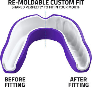 Nouveau protège-dents en EVA, anti-grincement, protège-dents de boxe, protège-dents pour la sécurité, tailles variables - Product Image 4