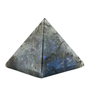Pirámide de labradorita Cristal de cuarzo curativo natural para meditación energética Feng Shui y artesanías de piedra semipreciosa Estilo de Chakra - Product Image 1
