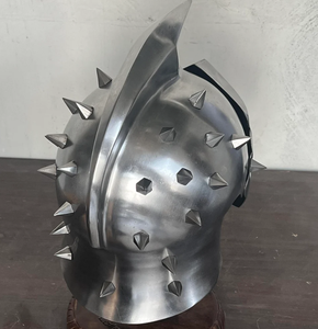 Présentoir Maximus Decimus Meridians Armure Casque Cosplay Grec Sparte Ancien Romain Corinthien Acier - Product Image 2