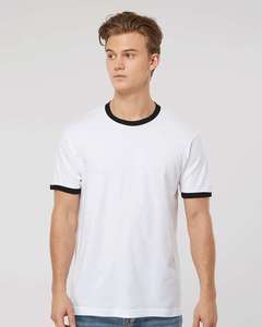 เสื้อยืดคอกลมแขนสั้นผ้าฝ้ายเนื้อนุ่มคลาสสิกเสื้อยืดคอกลมผ้าฝ้ายโพลีระบายอากาศได้ดีสำหรับผู้ชาย - Product Image 6