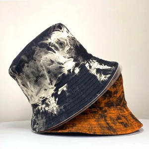 Diseño de moda personalizado Popular bordado adulto cubo sombreros en blanco colorido Reversible cubo sombrero - Product Image 1