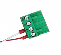 Capteur de température RTD FGPT10KBF150 haute précision avec câble en silicone (-90~+130°C) pour congélateur/réfrigérateur/boîte médicale