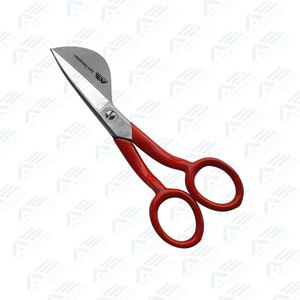 Alfombra de alta calidad, tijeras azules de pico de pato, 6 ", extremo de trabajo de corte, 2", cuchillo de reparación, tijeras de pico de pato, instrumento médico - Product Image 6