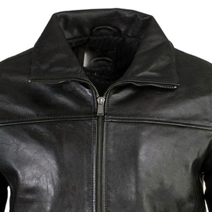 Chaqueta de cuero real vintage unisex OEM cuero de vaca moda retro 2025 ropa al por mayor - Product Image 6