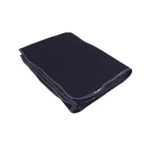 ผ้าห่มขนสัตว์สีน้ำเงินกรมท่าออกแบบได้ตามต้องการ - Product Image 1