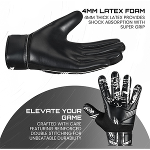 Gants de gardien de but de football de qualité supérieure, uniforme pour hommes, latex de haute qualité, style en gros, gants de gardien de but d'entraînement - Product Image 3