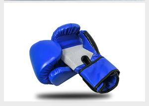 Gants de boxe d'entraînement en cuir de haute qualité, best-seller en gros, fabrication sur mesure, design OEM, respirants, fermeture à scratch - Product Image 3