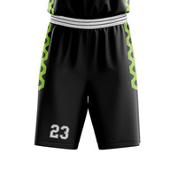 Camiseta de baloncesto reversible al por mayor 2025, ropa deportiva de sublimación negra transpirable, uniformes de baloncesto certificados BSCI