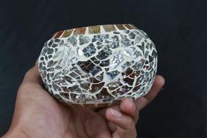 Mosaico de Vidrio y Mármol de la Serie Tigre Animal Moderno, Hecho a Mano y Personalizado por Schomex, Arte Mural para Decoración de Interiores - Product Image 5