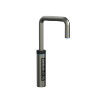 Robinet intelligent F101-NU-CO en acier inoxydable à bouton tactile manuel pour eau chaude, économie d'énergie, usage commercial et domestique, 100°C