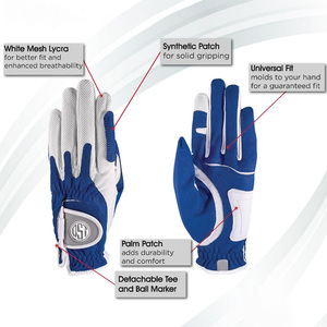ถุงมือกอล์ฟหนังแท้คุณภาพสูงที่กำหนดเองได้กันน้ำปาล์มด้ามจับพิเศษทนทานการบีบอัดเหมาะกับทุกสภาพอากาศกลางแจ้ง - Product Image 6