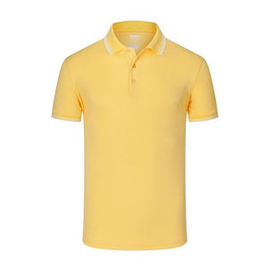 Vêtements d'été sérigraphiés personnalisés Chemise polo tricotée rayée pour hommes Meilleure tenue décontractée Chemise polo tricotée - Product Image 3