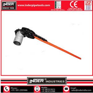 Llave de Tubo de Cadena de Acero al Carbono de Grado Industrial de Alta Resistencia Inder con Mango Forjado para Uso en Plomería a Precio de Mayoreo - Product Image 2
