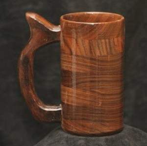Handmade Germany <b>Large</b> Wooden Barrel Stainless Steel Beer <b>Cup</b> Wholesale <b>Large</b> Capacity for Parties Personalized Beer Mug - Product Image 3