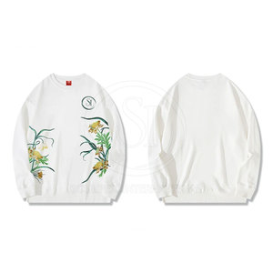 Sudadera de hombre de mezcla de algodón transpirable más vendida Patrón sólido Temporada de invierno en stock - Product Image 2